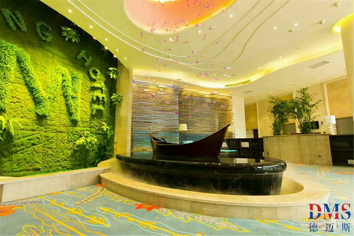 郑州爱玛金酒店自动三翼旋转门