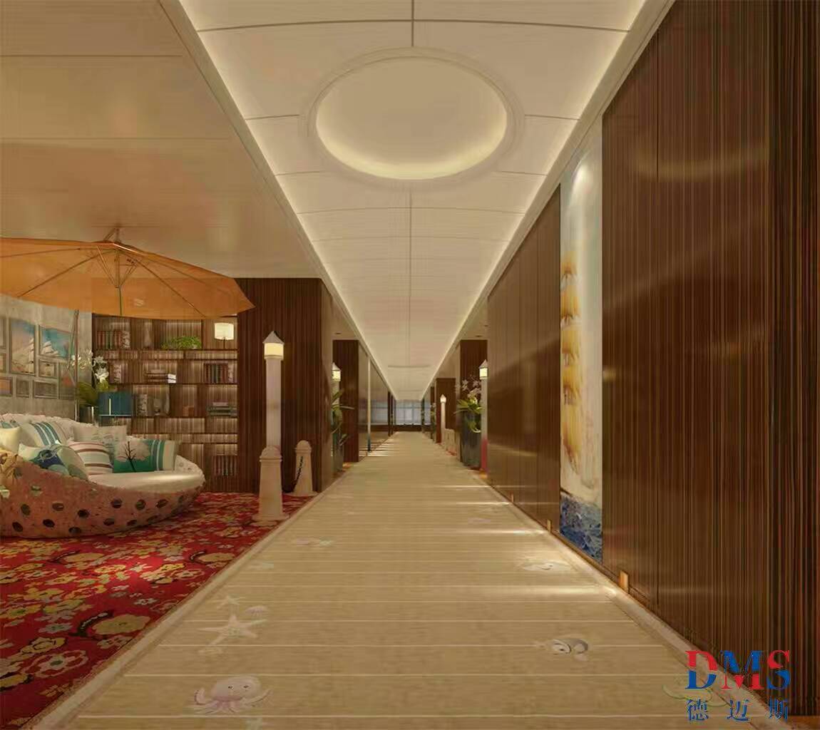 郑州爱玛金酒店自动三翼旋转门